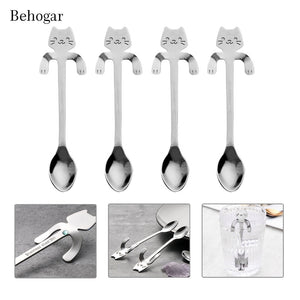 Stainless Steel Cat Teaspoon