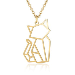 Modern Cat Pendant