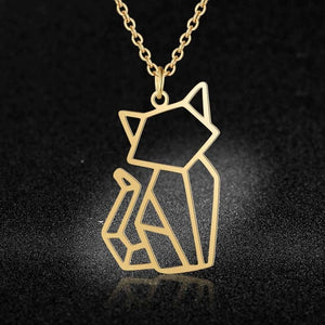 Modern Cat Pendant