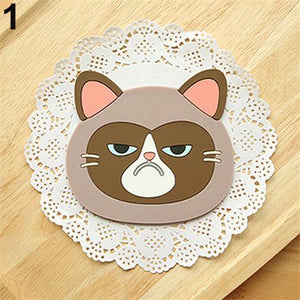 Silicone Cat Shaped Tea Coaster