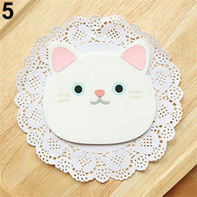 Load image into Gallery viewer, Silicone Cat Shaped Tea Coaster