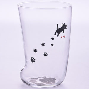 Adorable Glass Cat Paw Cup