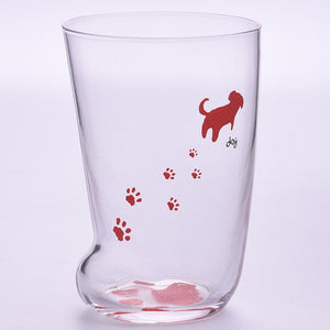 Adorable Glass Cat Paw Cup