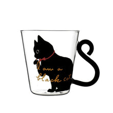 Load image into Gallery viewer, Creative Cat Glass Tea Mug