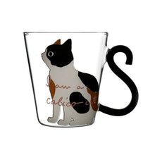 Load image into Gallery viewer, Creative Cat Glass Tea Mug