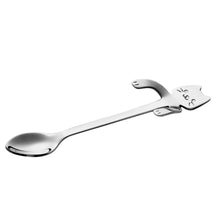 Load image into Gallery viewer, Stainless Steel Cat Teaspoon