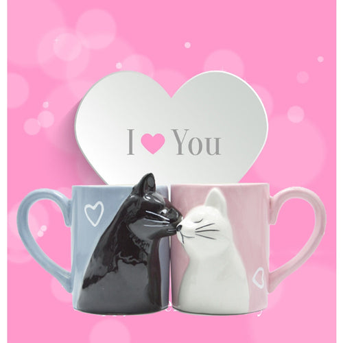 Super Cute Kissing Cat Cups