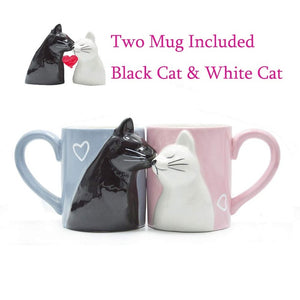 Super Cute Kissing Cat Cups